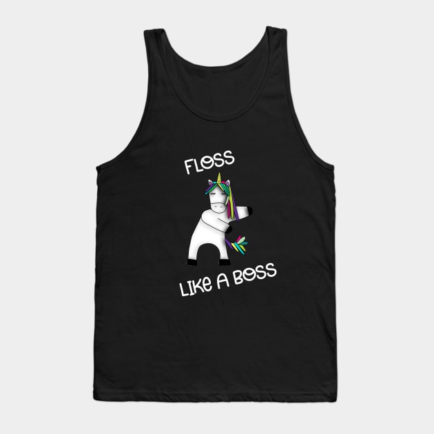 Unicorn Floss Tank Top by BasicBeach